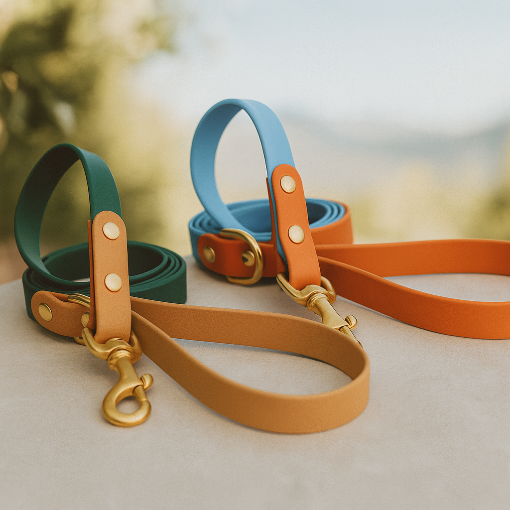 Two Toned Biothane Leash